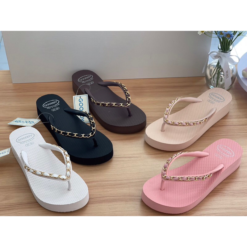 Awr 666 รองเท้าฟองน้ำแฟชั่นGOODDY 💥พร้อมส่ง💥