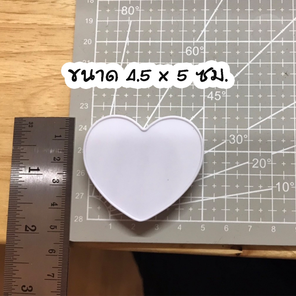 [ราคาส่ง!!] Griptok ใส เปล่า สำหรับงาน DIY กิฟท้อก แหวนโทรศัพท์ Popsocket แหวนสี มีขอบ/ไม่มีขอบ วงกลม/หัวใจ - รูปที่ 2