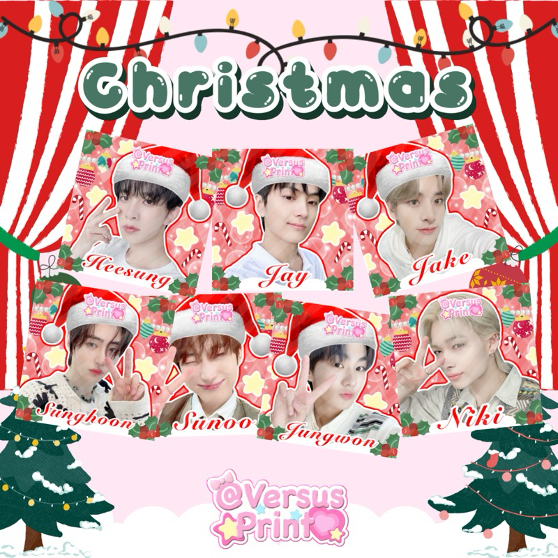 สติ๊กเกอร์แปะพัสดุ (Enhypen Christmas)