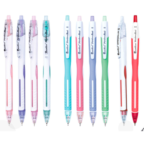 Quantum ปากกาลูกลื่น มาร์ชเมลโล่  QUANTUM MARSH MALLOW (1 โหล)