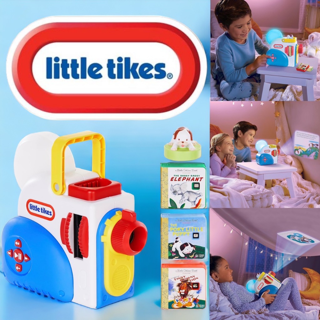 โปรเจ็กเตอร์สอนภาษาLittle Tikes Story Dream Machine Starter Set, for Toddlers and Kids Girls Boys Ages 3+ Years