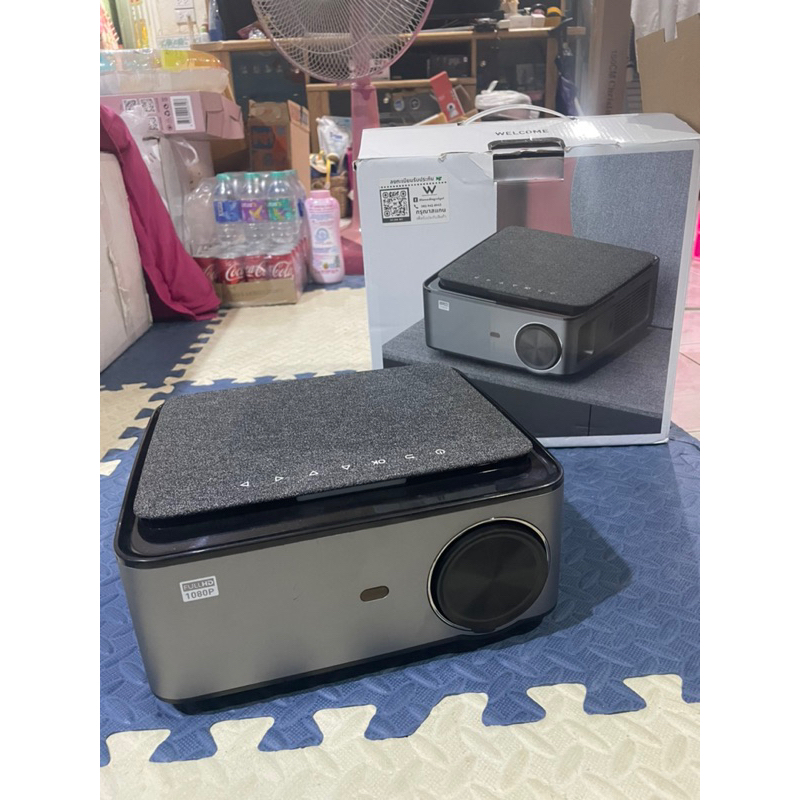 Rigal Projector Full HD RD828 ความสว่าง 350 ANSI lumens ต่อมือถือได้ทั้ง Android และ iOS (รุ่นแอนดรอ