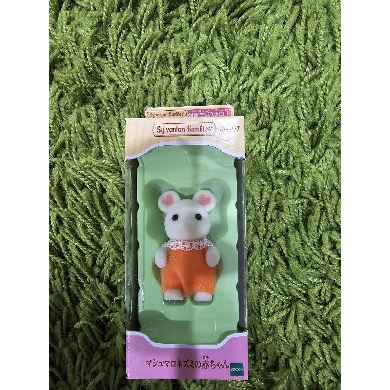Sylvanian Families Marshmallow Mouse baby เบบี้หนูมาร์ชเมลโล่