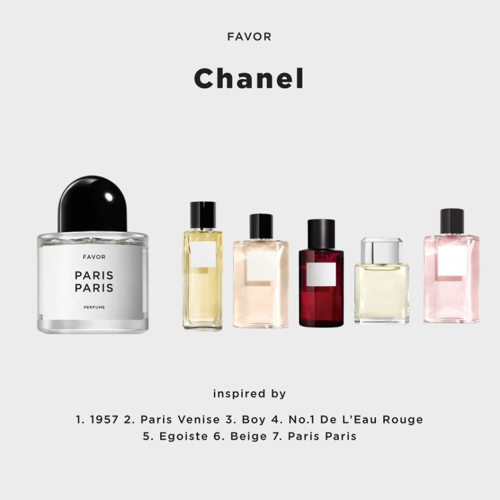Chanel น้ำหอมแนวกลิ่น les exclusifs Beige Platinum Egoiste Rouge Paris Venise Boy น้ำหอมผู้หญิง น้ำหอมผู้ชาย niche