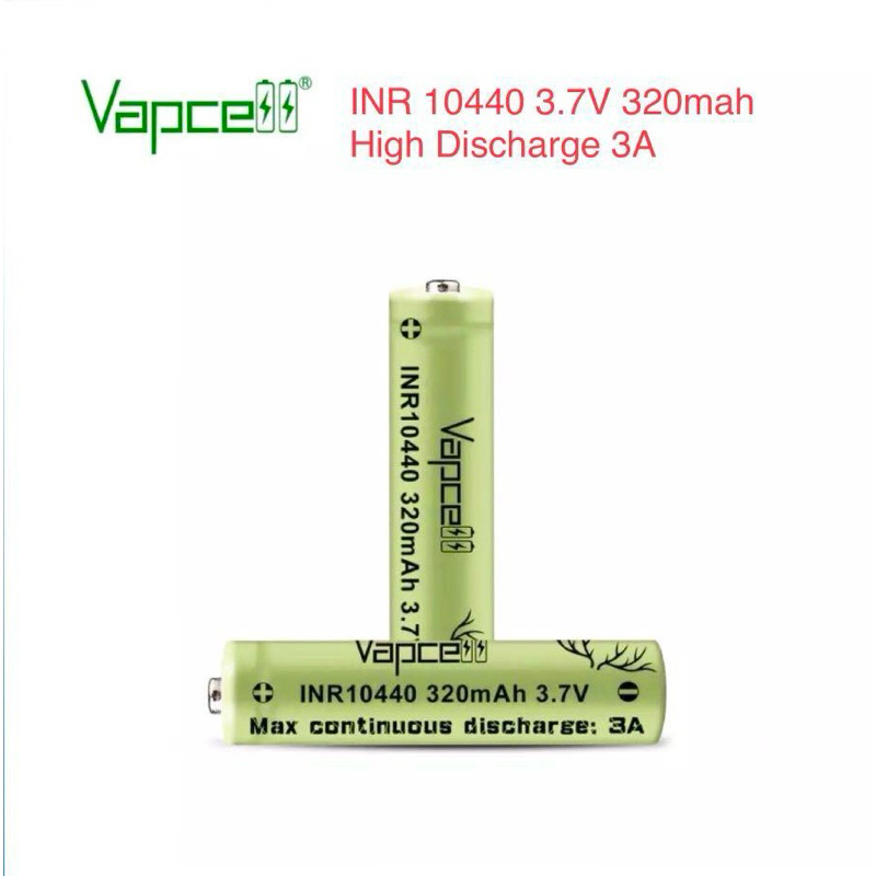 ถ่านชาร์จ Vapcell INR 10440 3.7V 320mAh (AAA)