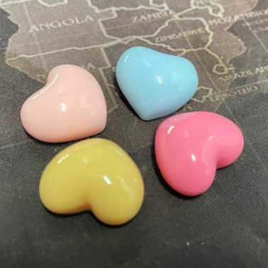 แม่เหล็ก หัวใจ แคนดี้ Glossy Candy Heart