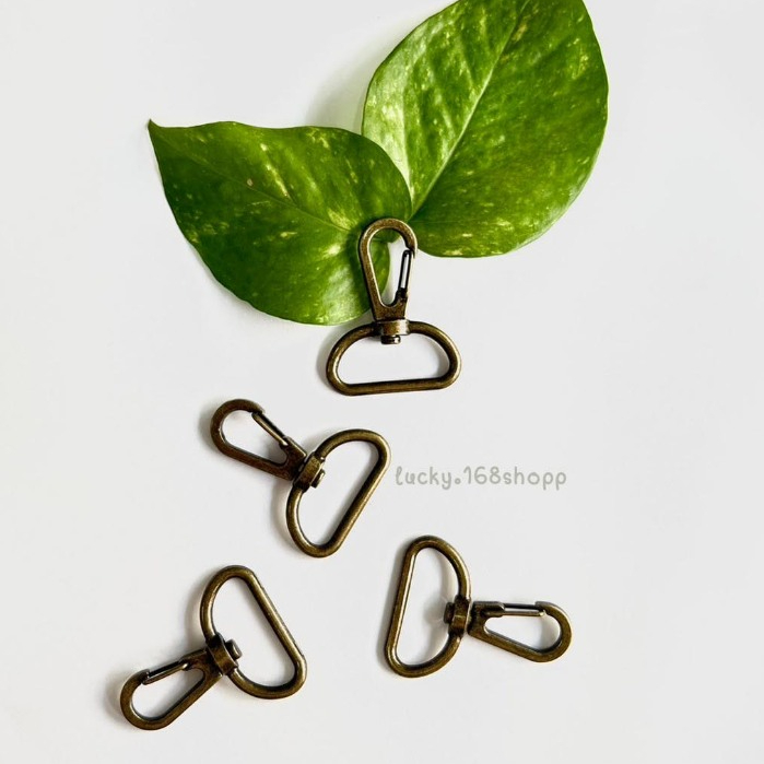 ตะขอคอหมา คอหมา คอหมาเกี่ยว สีเหลืองดำ 2.0 ซม., 2.5 ซม. (100ชิ้น)