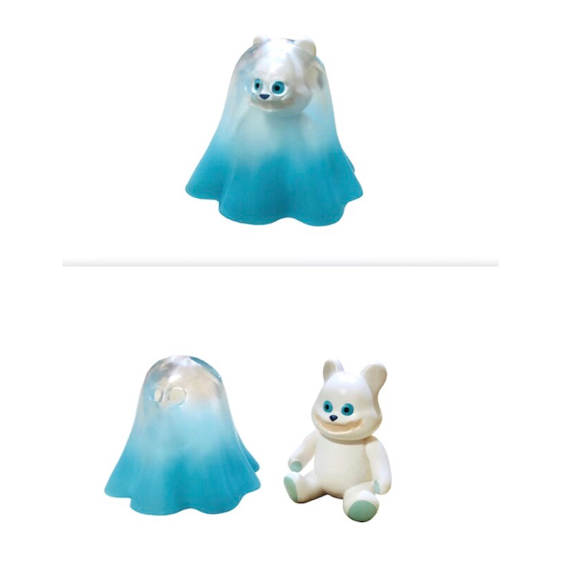 Miniature  UMAO Figure Collection Gacha MYGHOST BEAR