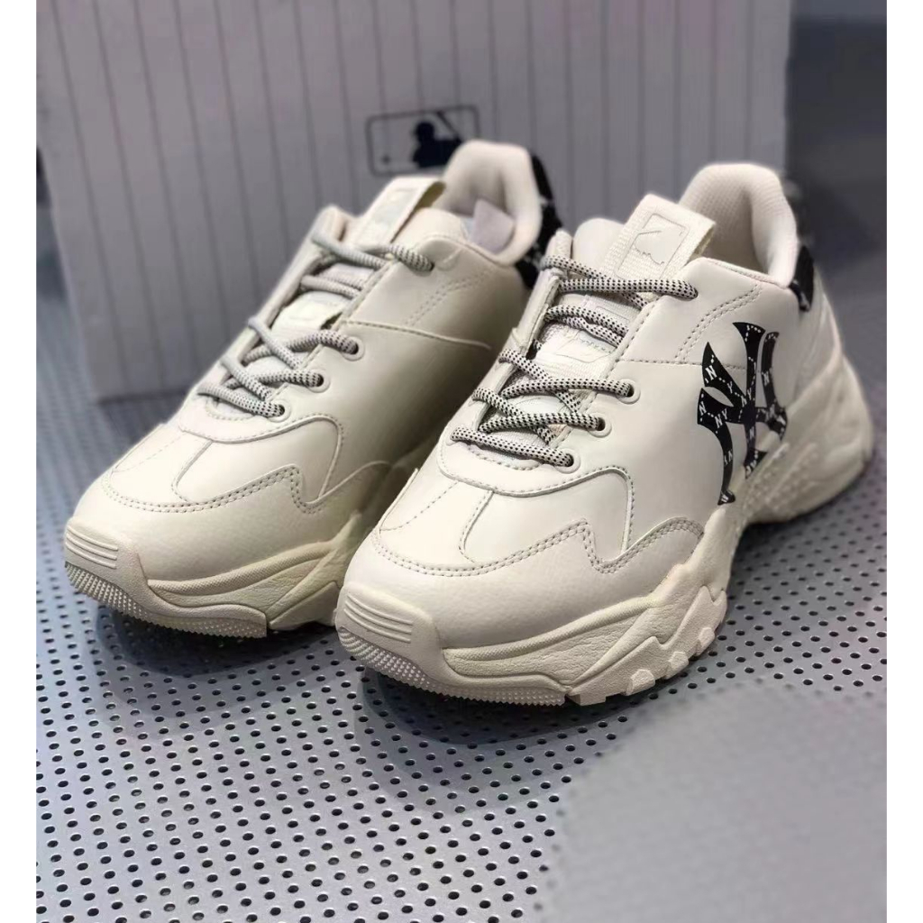 ของแท้100% ตัวแทนจัดซื้อเกาหลี MLB รองเท้าผ้าใบ Unisex men and women casual shoes