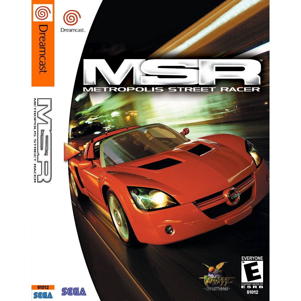 DreamCast - Metropolis Street Racer // ถ้า PlayStation มี Gran Turismo - DreamCast ก็มี  Metropolis 