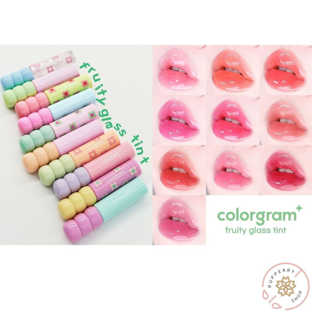 #COLORGRAM #ลิปถังหูลู่ #FruityGlassTint #ลิปเนื้อฉ่ำวาว #ติดทนไม่ทำให้ปากแห้ง