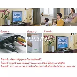 SAMART Pi1 ชุดจ่ายไฟเสาอากาศ สำหรับใช้ร่วมกับทีวีดิจิตอล