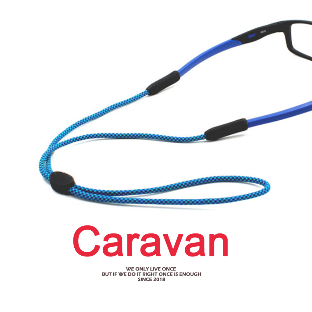 Caravan Crew Anti-Slip Glasses Strap สายคล้องแว่นตา สายผ้า สายคล้องคอ แบบมีลาย