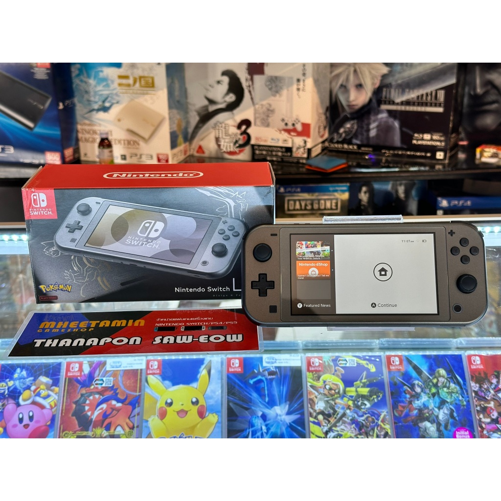 Nintendo Switch Lite - Pokemon Dialga &amp; Palkia Edition มือ2