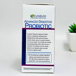 Trunature Advanced Digestive Probiotic 100 Capsules