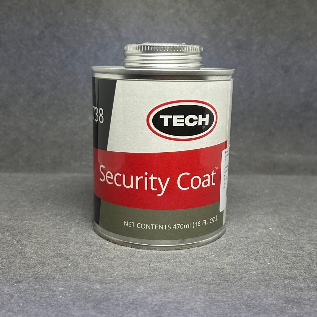 น้ำยาเคลือบขอบแผ่นปะ TECH 738 น้ำยาเคลือบแผ่นปะยาง ขนาด 470 ml. ใช้สำหรับ ทากันซึมบริเวณขอบแผ่นปะซ่อมแผลยาง