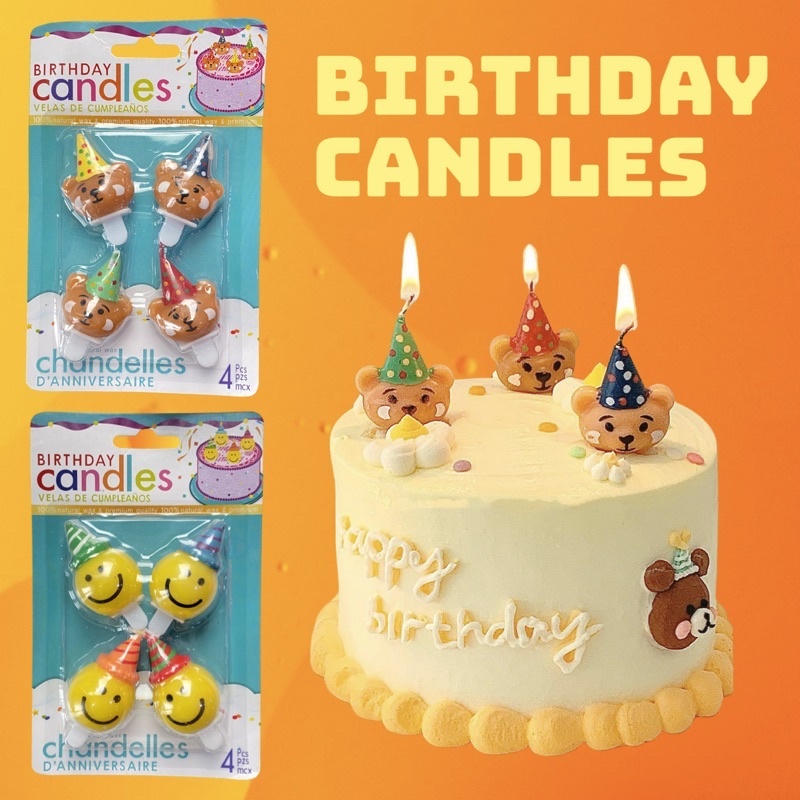 After kids Birthday candle เทียนวันเกิด เทียนแฟนซี(TOY451)