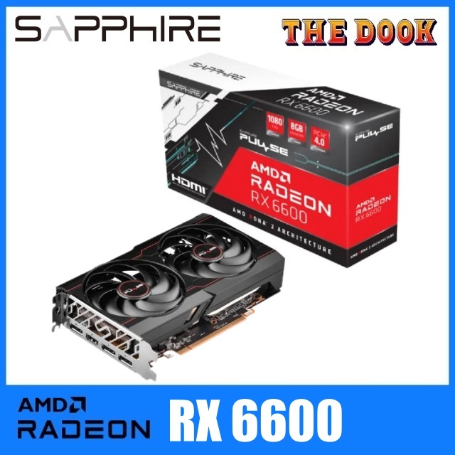 การ์ดจอ RX 6600 - Sapphire 🔥 มือสอง🔥