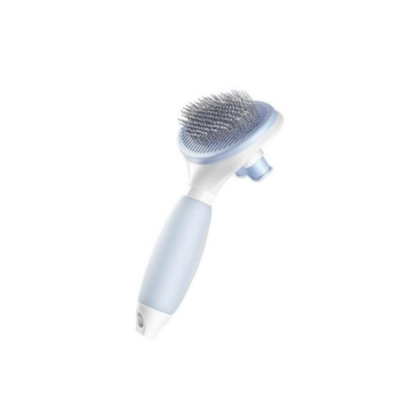 Furrytail Cream Pet Brush - Blue เฟอร์รี่เทล แปรงหวีขนสัตว์เลี้ยง