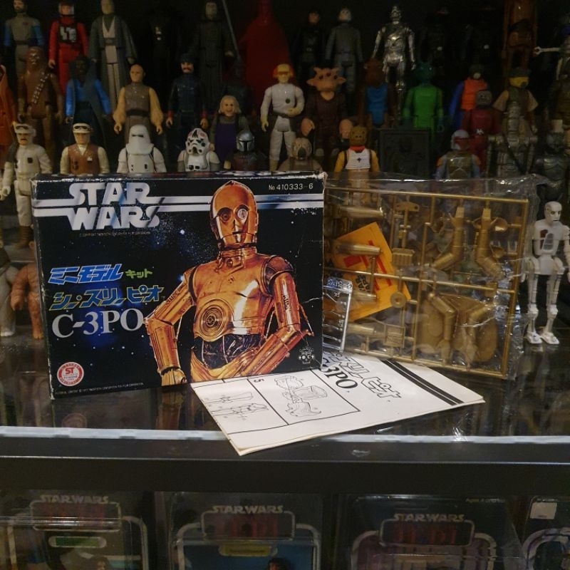 Rare! Star wars วินเทจ C3po model kit งานเก่า Takara ปี 1977