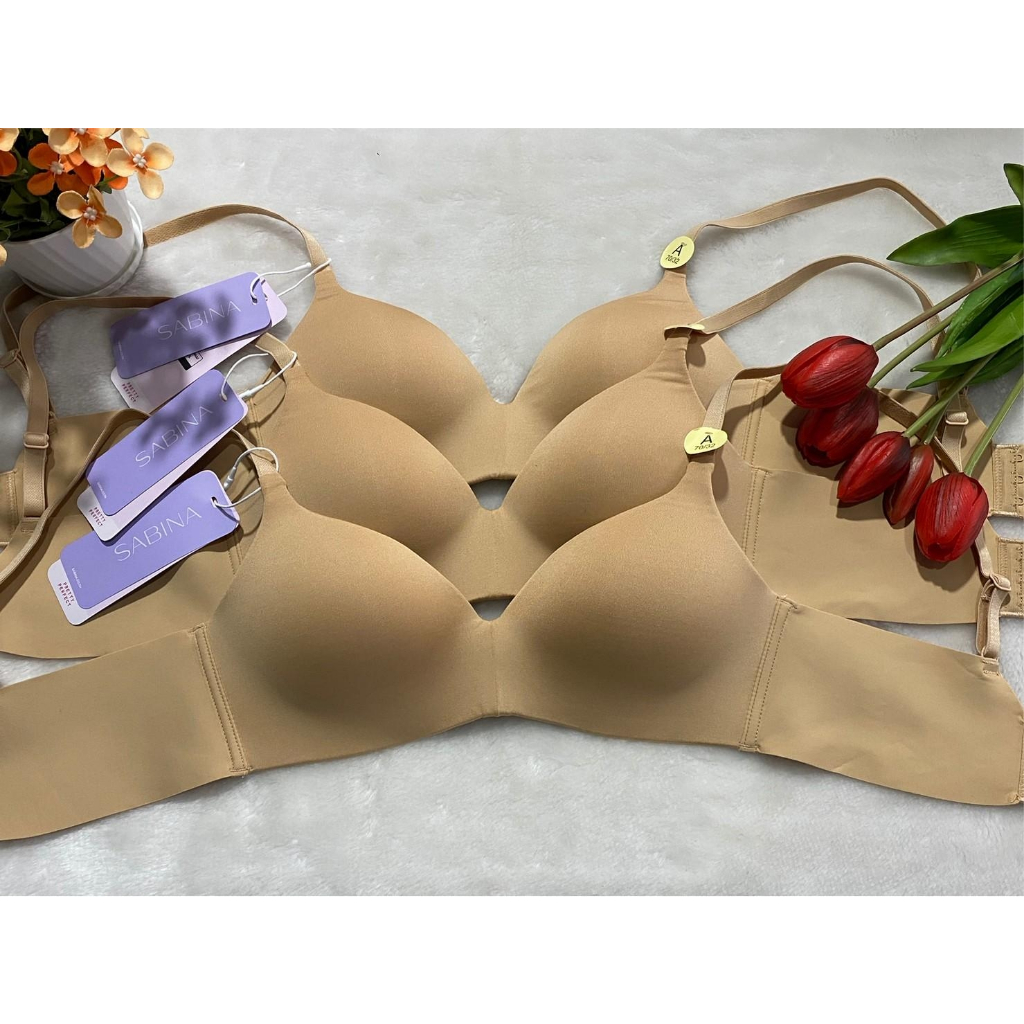 เสื้อชั้นใน INVISIBLE WIRE (ไม่มีโครง) รุ่น PRETTY PERFECT รหัส SBXU8310