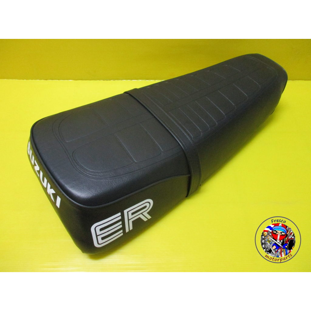 Fit For Suzuki TS125ER Black Seat เบาะสีดำ สำหรับรมอเตอร์ไซด์ รุ่น   Suzuki TS125ER