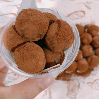 โกโก้หนึบ ไร้แป้ง1 ถ้วย มี8 ลูก อร่อย หนึบหนับ 🍫