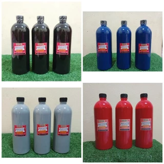 สีน้ำมัน สีอุตสาหกรรม (สูตรละลายด้วยทินเนอร์) สีน้ำเงิน สีดำ สีเทา สีแดง งานเหล็ก งานไม้ ใช้ทาหรือพ่น 1 ลิตร