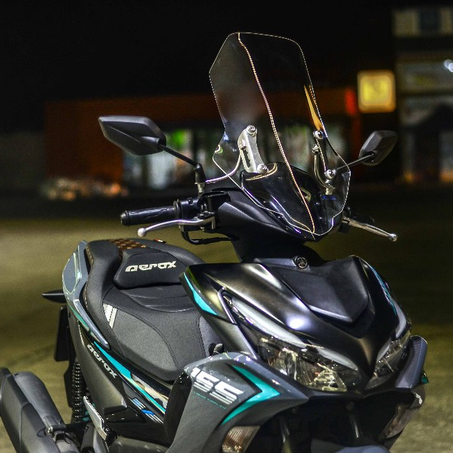 ชิวหน้า Aerox155 ปรับความสูงได้ [ยักษ์บังลม]
