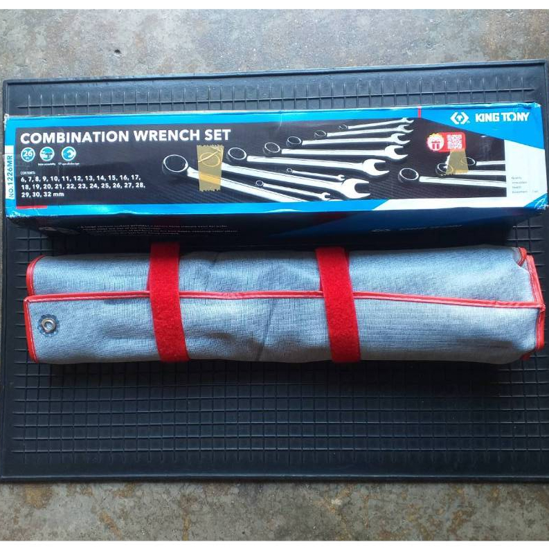 KINGTONY ประแจแหวนข้าง-ปากตาย แบบชุด 26 ตัว ชุด KINGTONY รุ่น 1226MR ขนาดตั้งแต่ เบอร์ 6 - 32