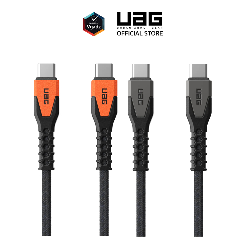 UAG สายชาร์จ รุ่น Rugged Kevlar USB C-to-USB C Cable ความยาว 1.5 เมตร