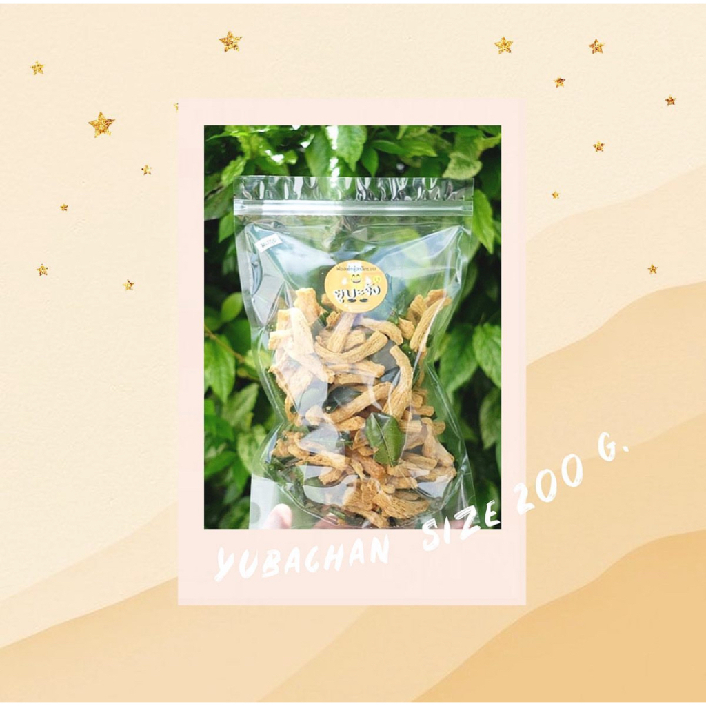 ฟองเต้าหู้กรอบ/ฟองเต้าหู้ทอดกรอบ-สลัดน้ำมัน ยูบะจัง ขนาด 200g