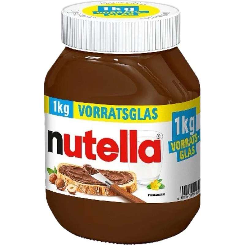 Nutella ขนาด 1kgราคาถูกมาก