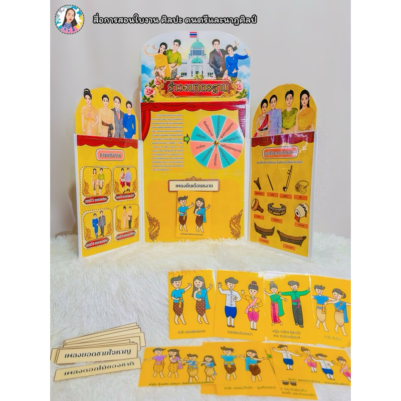 สื่อการสอนวิชานาฏศิลป์ รำวงมาตรฐาน