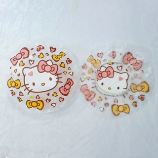 👒หมวกอาบน้ำ หมวกคลุมผมอาบน้ำ ลายการ์ตูน คิตตี้13/8