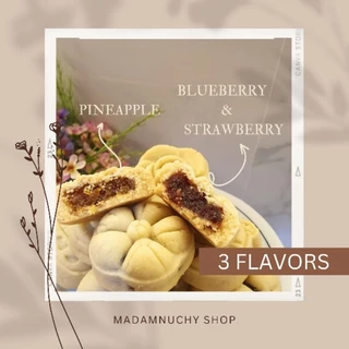 คุกกี้สับปะรด ,สตอเบอรี่,บลูเบอรี่ โฮมเมด คุกกี้เนย หอมอร่อย ไม่ใส่สารกันบูด ของขวัญปีใหม่ 2026 คริสมาสต์ วันแม่