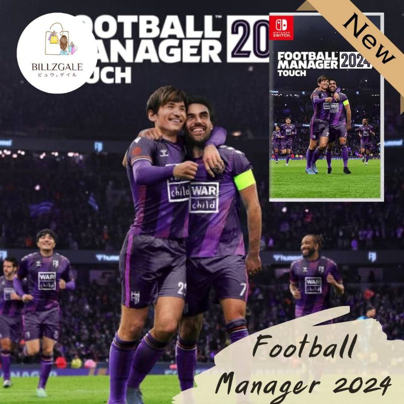 [🔥โปร 09.01 ลด 20% เหลือ 1,112 บาท ใส่โค้ด DDX9JAN💥](พร้อมส่งจาก กทม.)(มือ1)Nintendo Switch|Football Manager 2024 Touch