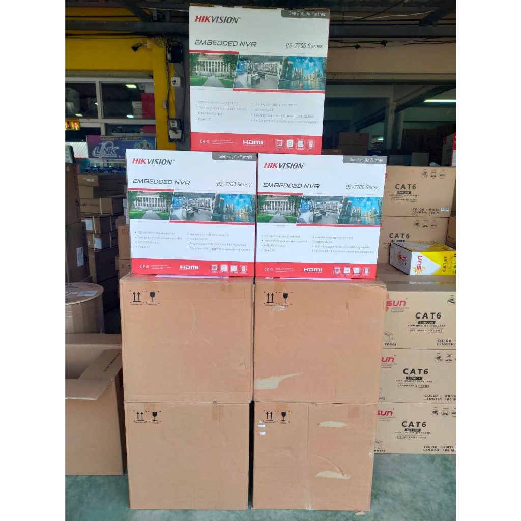 DS-7716NI-K4 เครื่องบันทึกภาพ กล้องวงจรปิด Hikvision 4K 16ch 1.5U 4K NVR