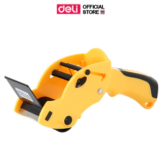 ที่ตัดเทปปิดกล่อง Deli ใช้งานสะดวก เหมาะแพ็คสินค้า กล่องน้ำตาล ลัง ปิดแน่น ทนทาน Tape Dispenser