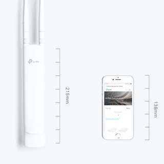 ACCESS POINT (แอคเซสพอยต์) TP-LINK (EAP110 OUTDOOR) OMADA 300Mbps WIRELESS N OUTDOOR (EAP110-OUTDOOR)-LT