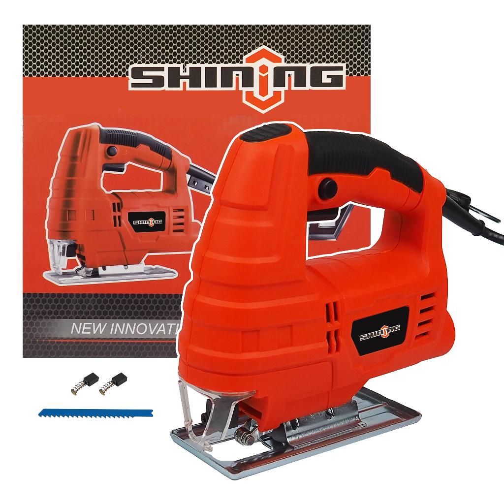 SHINING เลื่อยฉลุจิ๊กซอว์ 500W รุ่น JS5505  ตัดโลหะ/ไม้/หิน/กระเบื้องได้ เลื่อยตัดไม้จิ๊กซอ จิ๊กซอ เลื่อยฉลุ เลื่อยไม้ไฟ