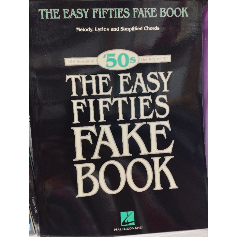 FAKE  BOOK THE EASY FIFTIES FAKE BOOK (HAL)