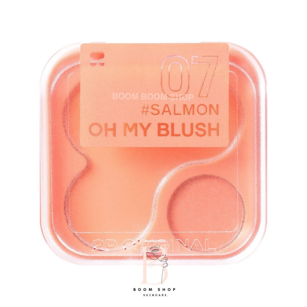 2P Original Oh My Blush โอ้ มาย บลัช (4.3g.x1ตลับ)
