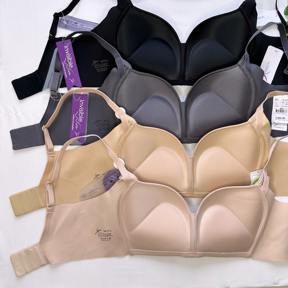 รหัส SBI1201 SBI1200 *งานเซลล์ราคาพิเศษ* Sabina เสื้อชั้นใน Seamless fit (ไม่มีโครง) รุ่นinvisible Wire SBXI - รูปที่ 5