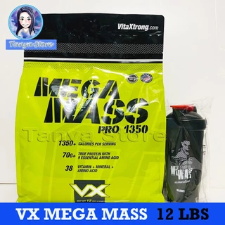 🔥VX VitaXtrong MEGA MASS PRO 1350 ขนาด 12 ปอนด์(เพิ่มน้ำหนัก เพิ่มกล้ามเนื้อ)🔥(exp.06/29)