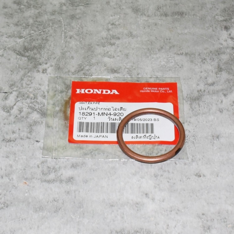 ประเก็นปากท่อไอเสีย ประเก็นคอท่อ Forza 350 / ADV350 ปี20-23 แท้ศูนย์ฮอนด้า ราคา/1ชิ้น 18291-MN4-920