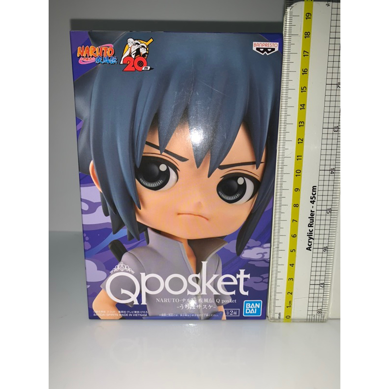Qposket Naruto Shippuden - Uchiha Sasuke (A) แท้ มือ 1