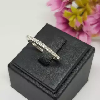 Memorine Jewelry แหวนเงินแท้ 925 ฝังเพชรสวิส (CZ) : ONLR766