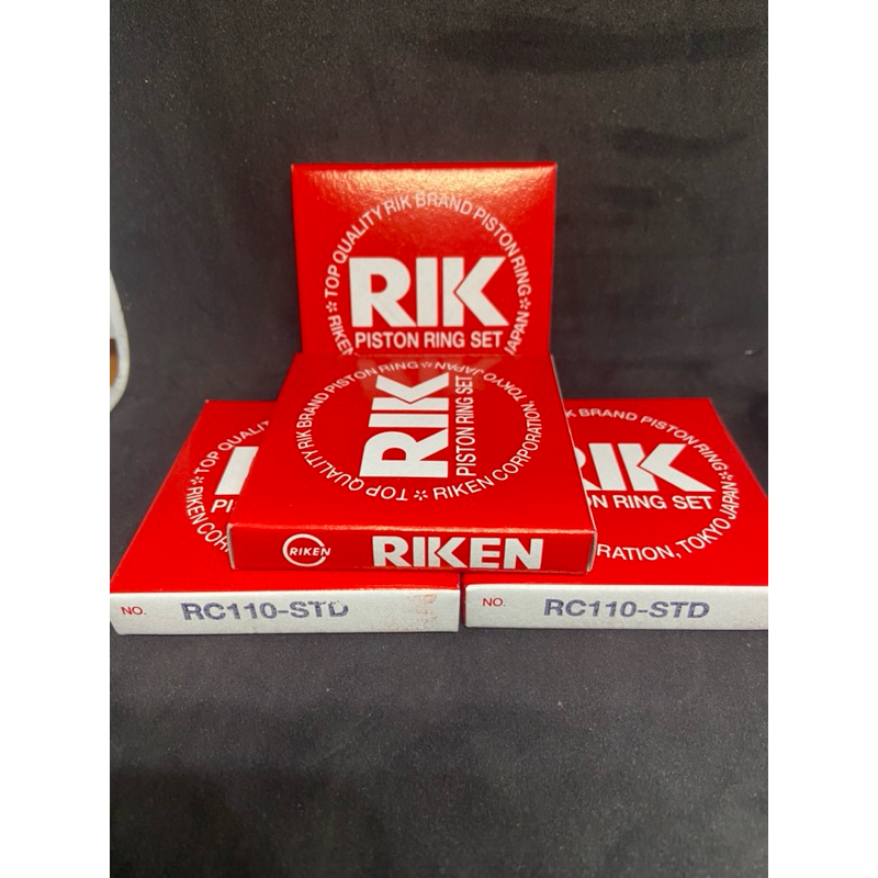💥แหวนลูกสูบแดช125/LS125💥ริกเค้นกล่องแดงRIKINและAIR💥HONDA💥