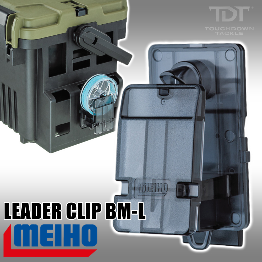 MEIHO LEADER CLIP BM-L *** ตัวหนีบ โรลสาย BUCKET MOUTH ของแท้ญี่ปุ่น 100% ***
